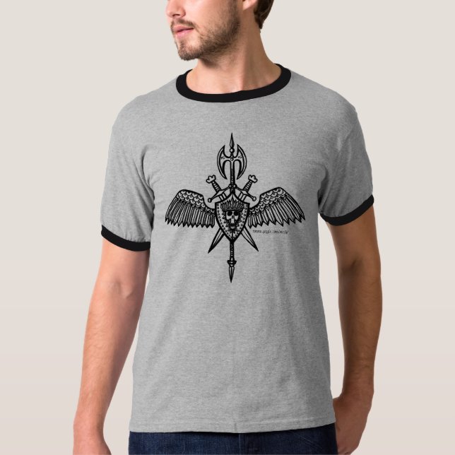Cool skull t-shirt design (Front)