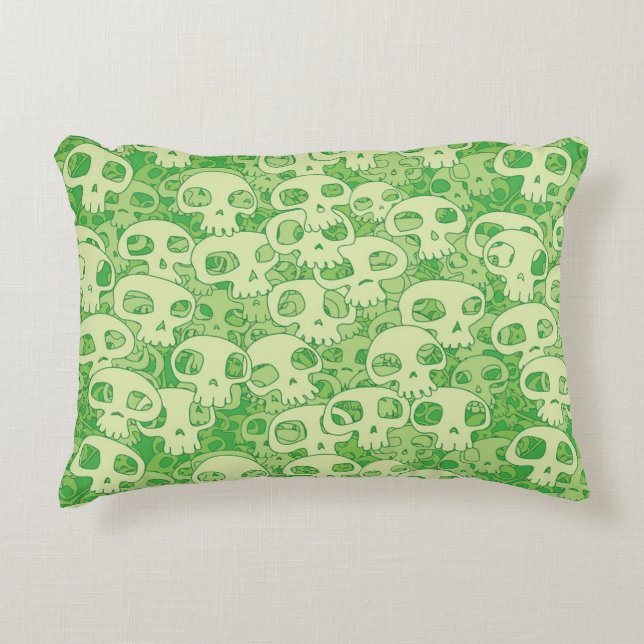 Cool skulls decorative cushion (Front)