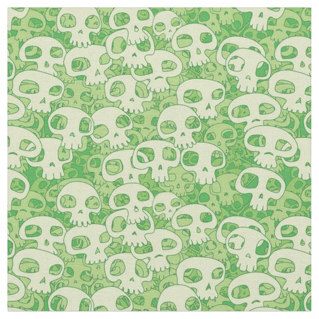 Cool skulls fabric (Close Up)