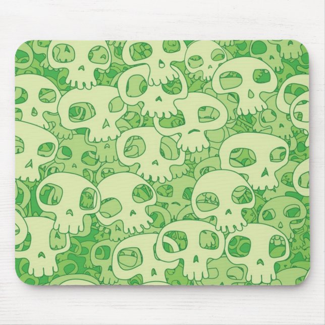 Cool skulls mouse pad (Front)