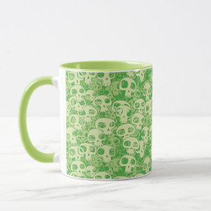Cool skulls mug