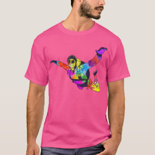 Cool Skydiving Art For Indoor Skydive Sky Diving T-Shirt