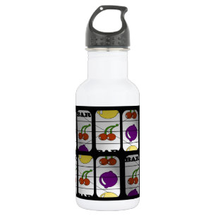 Cool Slot Machine Pattern 532 Ml Water Bottle