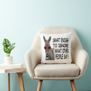 Cool Smart Donkey  Cushion