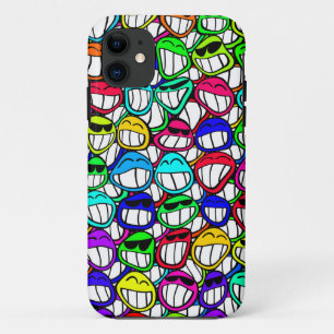 COOL SMILING FACES GROUP Case-Mate iPhone CASE