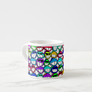 COOL SMILING FACES GROUP ESPRESSO CUP