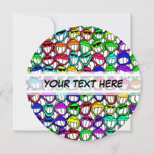 COOL SMILING FACES GROUP + your text