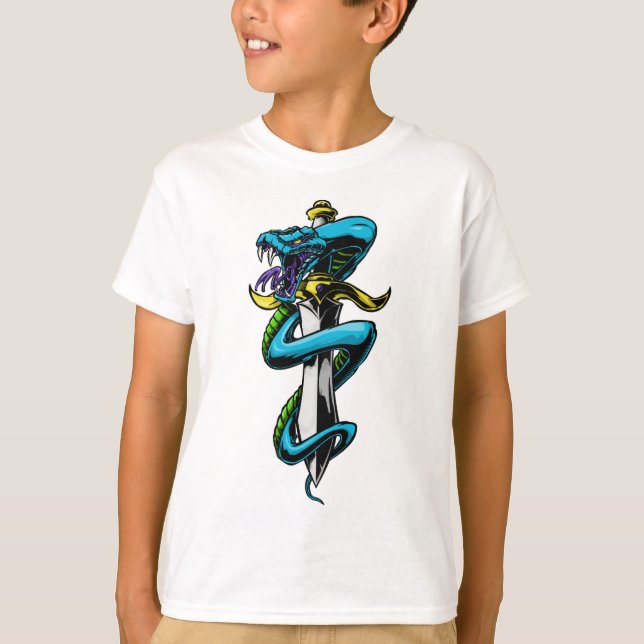 Cool Snake Sword Tee (Front)