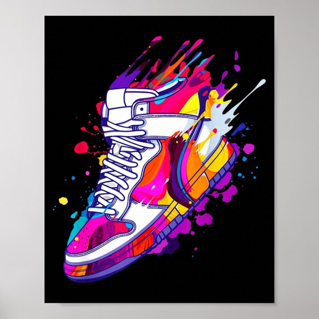 Cool Sneaker Design For Men Women Scute Ss Cute Ss Poster (Front)