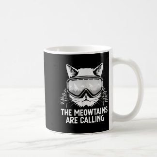 Cool snowboard for men women kids ski lover coffee mug