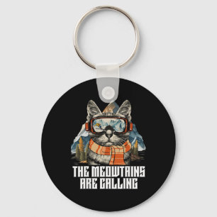 Cool Snowboard For Men Women Kids Ski Lover Mounta Key Ring