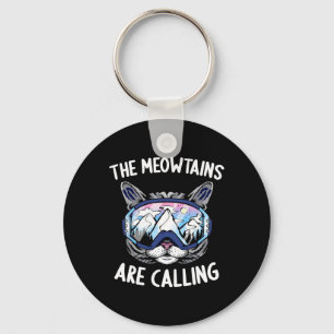 Cool Snowboard For Men Women Kids Ski Lover Mounta Key Ring