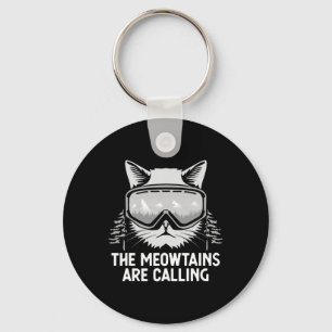 Cool Snowboard For Men Women Kids Ski Lover Mounta Key Ring