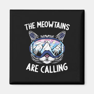 Cool Snowboard For Men Women Kids Ski Lover Mounta Magnet