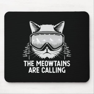 Cool Snowboard For Men Women Kids Ski Lover Mounta Mouse Pad
