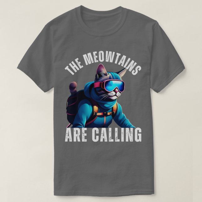 Cool Snowboard For Men Women Kids Ski Lover Mounta T-Shirt (Design Front)