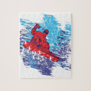 Cool Snowboarder Jigsaw Puzzle