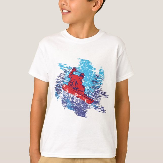 Cool Snowboarder T-Shirt (Front)