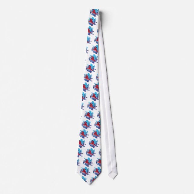 Cool Snowboarder Tie (Front)