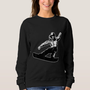 COOL SNOWBOARDING SWEATSHIRT