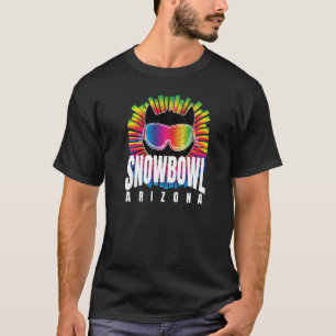 Cool Snowbowl Cute Kitty Cat w Ski Goggles Snowbow T-Shirt