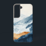 Cool Snowy Winter Early Morning  Samsung Galaxy Case<br><div class="desc">A brilliant cool snowy rises over gentle hills and a peaceful valley,  capturing the serene beauty of early wintery morning light.</div>