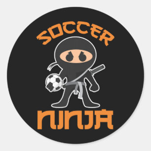 Cool Soccer Art For Men Boys Kid Soccer Lovers Soc Classic Round Sticker