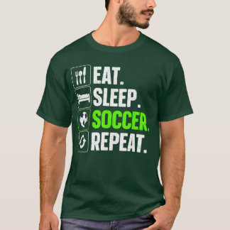 Cool Soccer Art for Men Women eam Sport Soccer Pla T-Shirt