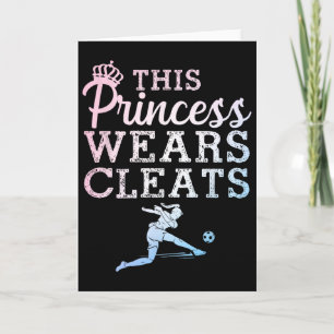 Cool Soccer Art For Women Teen Girls Goalie Soccer Card