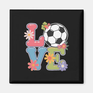 Cool Soccer Art For Women Teen Girls Goalie Soccer Magnet