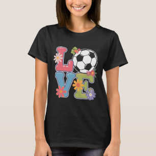 Cool Soccer Art For Women Teen Girls Goalie Soccer T-Shirt
