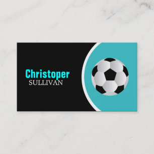 Cool Soccer Ball Business Cards