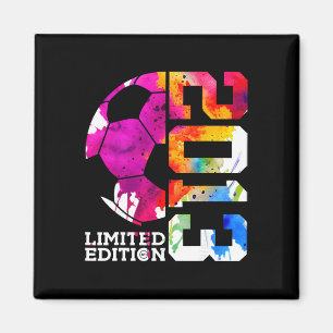 Cool Soccer Designs And Outfits 12th Birthday Girl Magnet