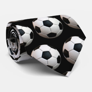Cool Soccer Football Pattern   Sport Tie