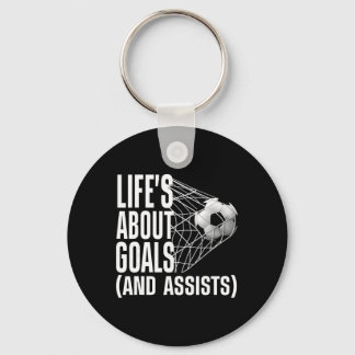 Cool Soccer For Men Women Soccer Lovers Player Foo Key Ring