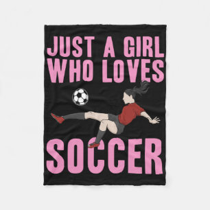 Cool Soccer For Women Girls Mum Soccer Player Coac Fleece Blanket