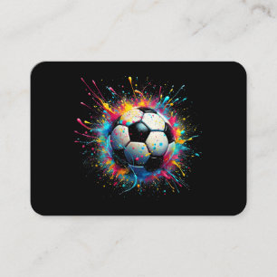 Cool Soccer Player Sport For Boys Men Girls Women Business Card