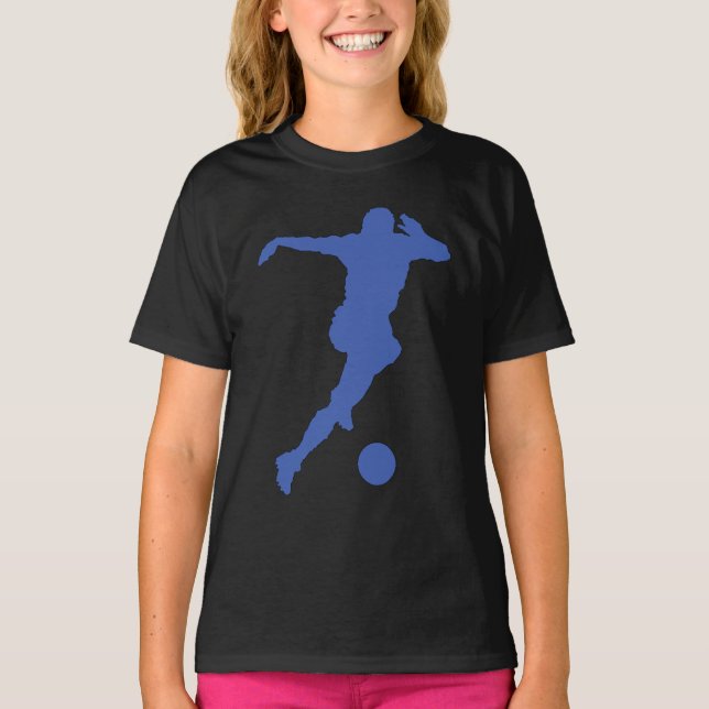 Cool Soccer Player T-Shirt (Front)
