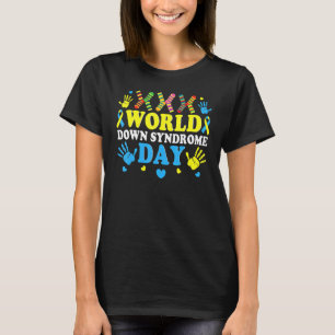 Cool Socks World Down Syndrome Awareness Supporter T-Shirt