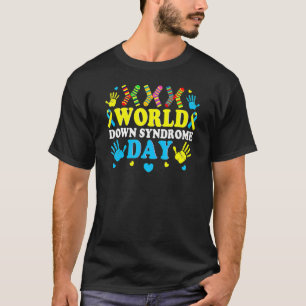 Cool Socks World Down Syndrome Awareness Supporter T-Shirt