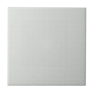 Cool Soft Pastel Lilac Chequered Pattern Retro Tile