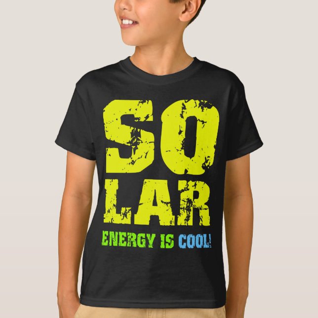 Cool solar energy T-Shirt (Front)