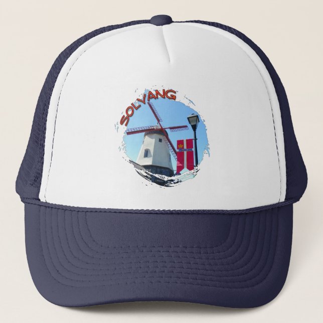 Cool Solvang Hat! Trucker Hat (Front)
