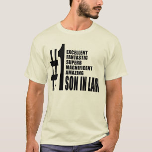 Cool Sons in Law : Number One Son in Law T-Shirt