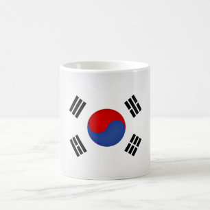 Cool South Korean Flag Coffee Mug
