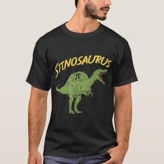 Cool Spinosaurus Pi Day Shirt Dinosaur Math Teache