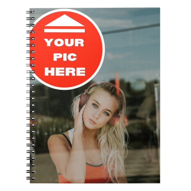 Cool! Spiral Photo Notebook - Personalised (Front)