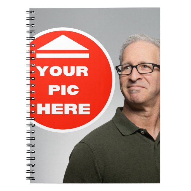 Cool! Spiral Photo Notebook - Personalised (Front)