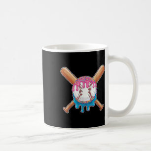 Cool Sport Baseball Home Plate Drip With Sprinkles Coffee Mug