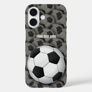 Cool Sport Soccer   Football Gifts iPhone 16 Case